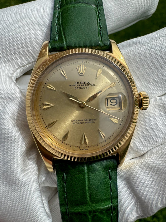 Vintage Rolex Datejust 36 in Yellow Gold